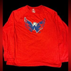 Fanatics NHL Washington Capitals Performance Long Sleeve Hockey XL